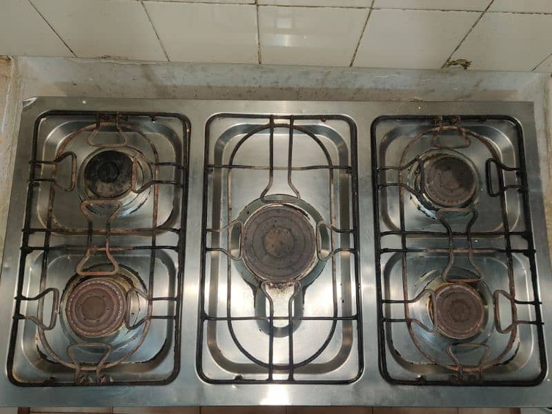 5 Burner OVEN 1