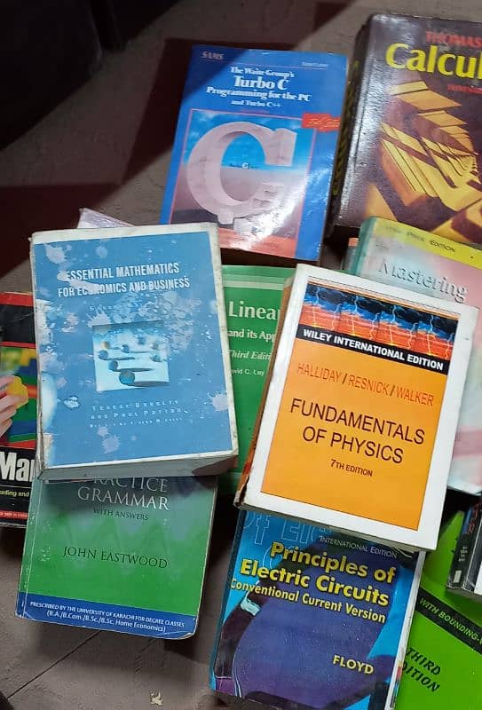 Engineering student's books 1