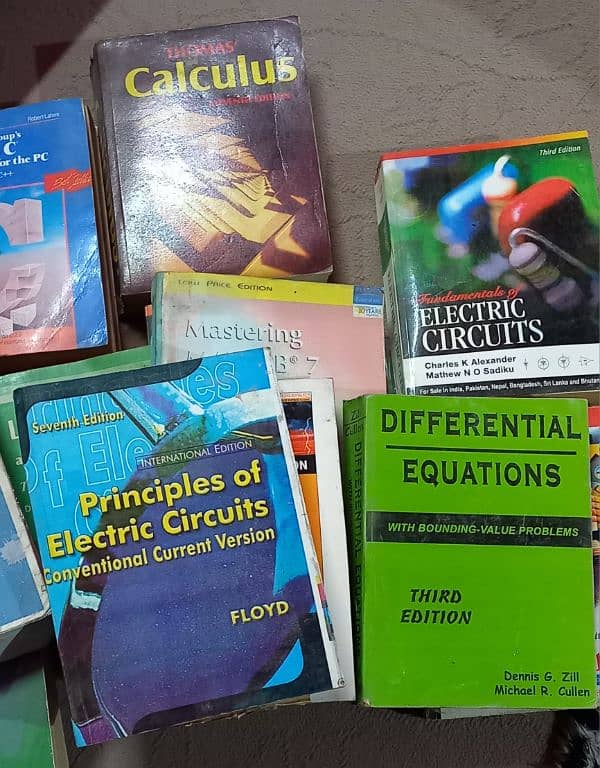 Engineering student's books 3