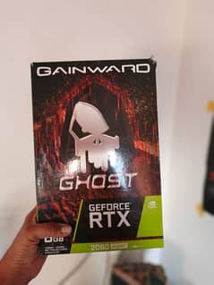 gainward rtx 2060 super with box only fans changed