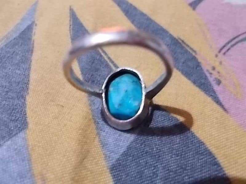 Original Irani Feroza in Chandi Ring 1