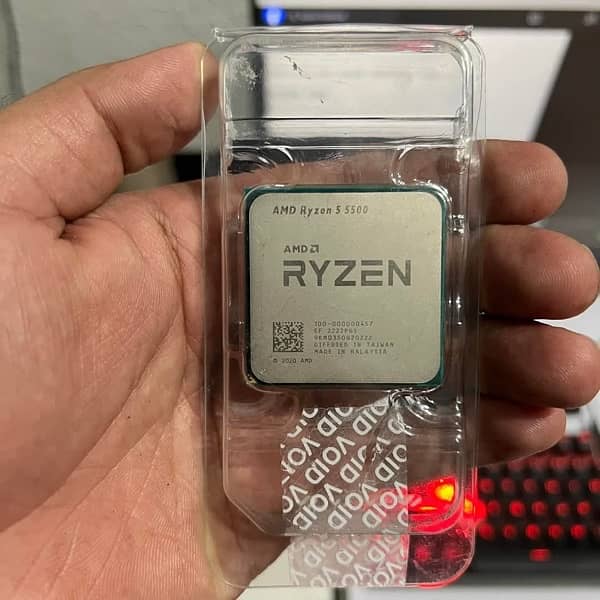 Ryzen 5 5500 Processor , bequite psu 550w , Msi gaming x 1660 super 11