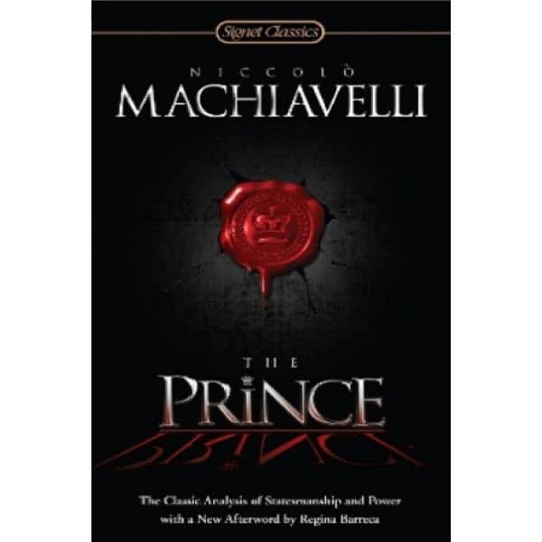 the Prince a novel by Niccolo Machiavelli ks 1