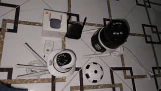 3 Wifi camera and 1 wifi extender