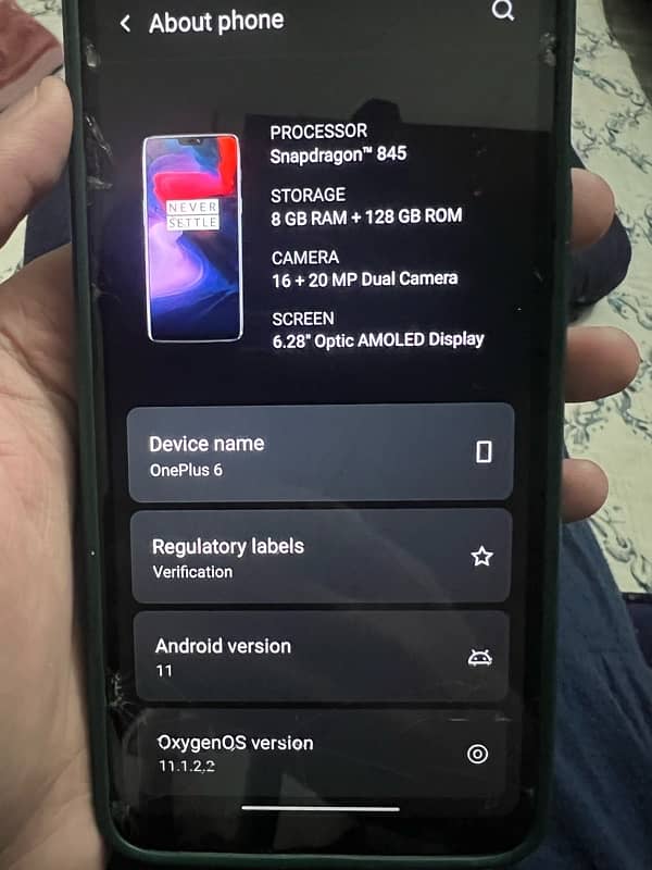 one plus 6 in good condition 5
