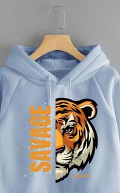 Stylish printed hoodie for girls