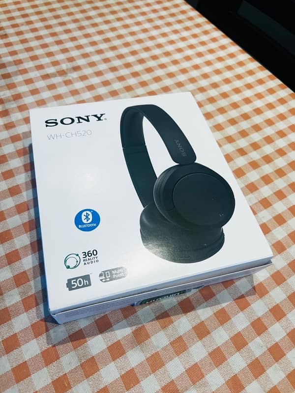 SONY WH-ch520  wireless headset 0