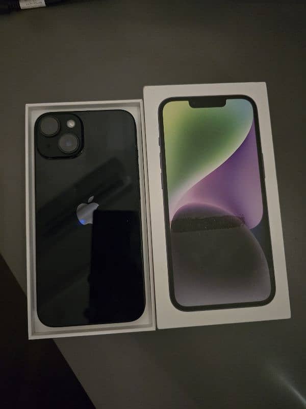 iphone 14 midnight 128gb LLA pta approved 0