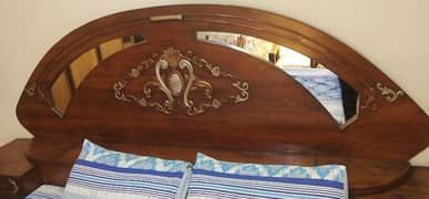 Wooden bed