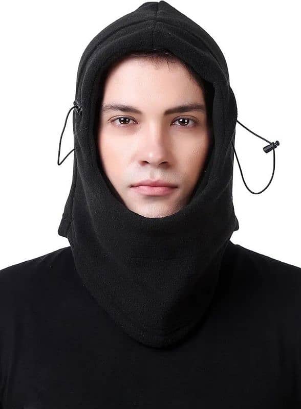 Durable Fleece Facemask with cap 1