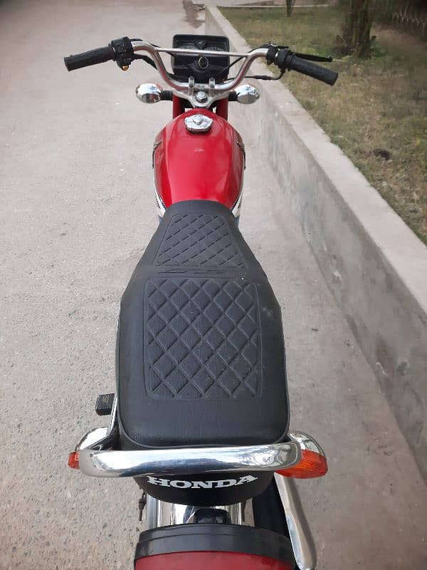 HONDA CG-125cc Model 2020 Karachi Number. 4