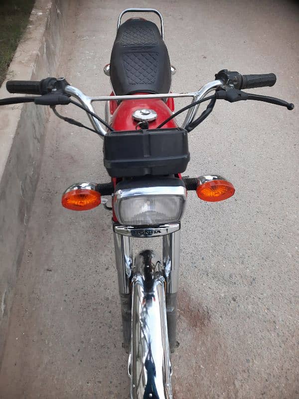 HONDA CG-125cc Model 2020 Karachi Number. 5