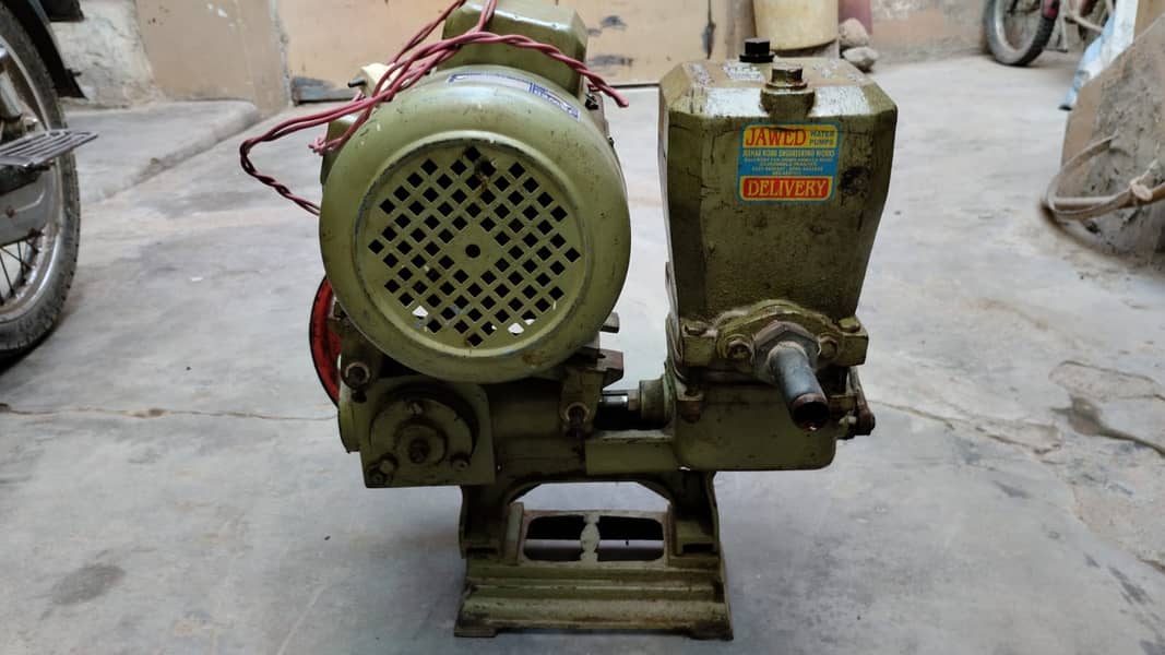 1 HP JAWED DONKEY PUMP MOTOR 0