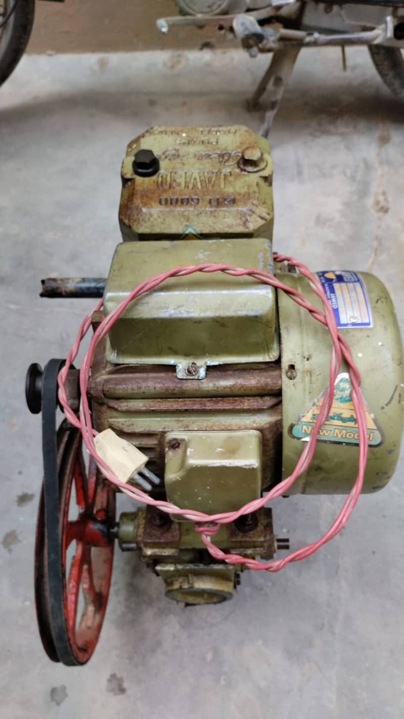 1 HP JAWED DONKEY PUMP MOTOR 5