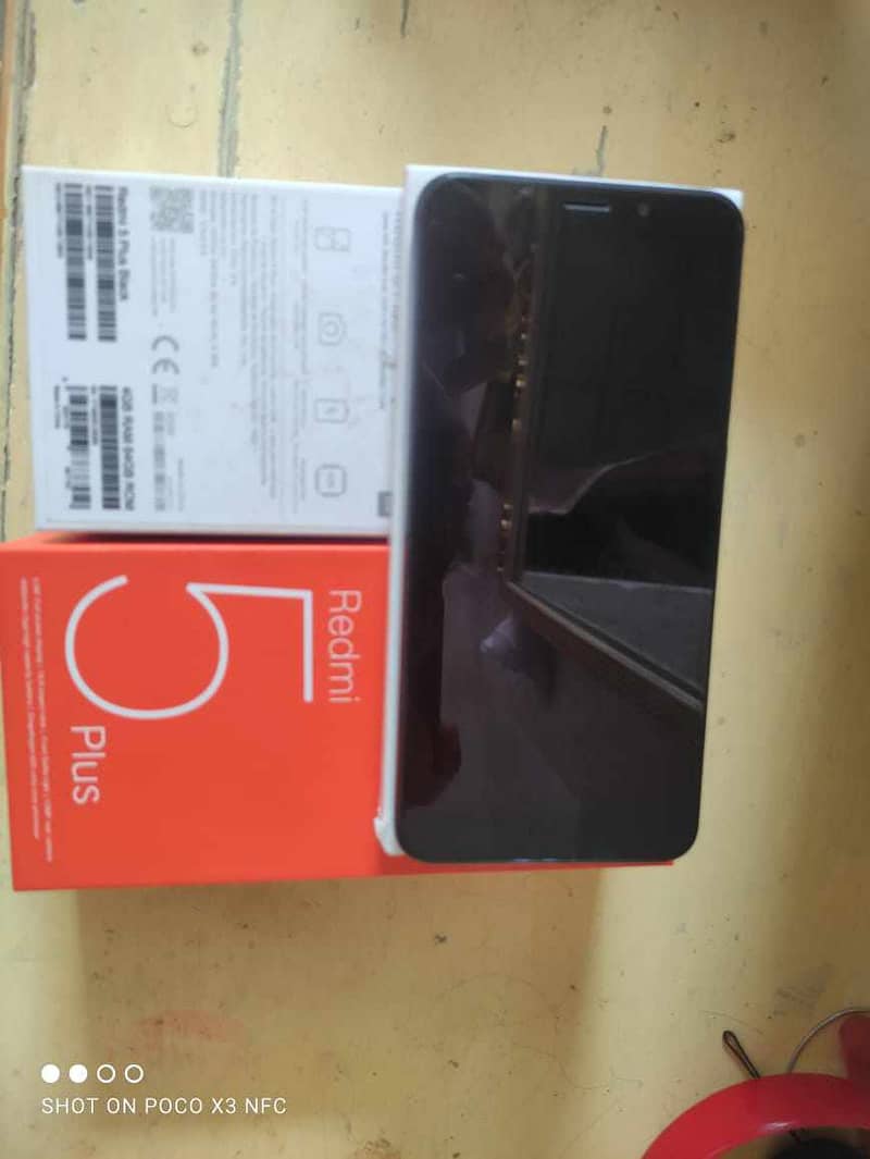 redmi 5 plus 4 gb ram 64 gb rom good condition 1