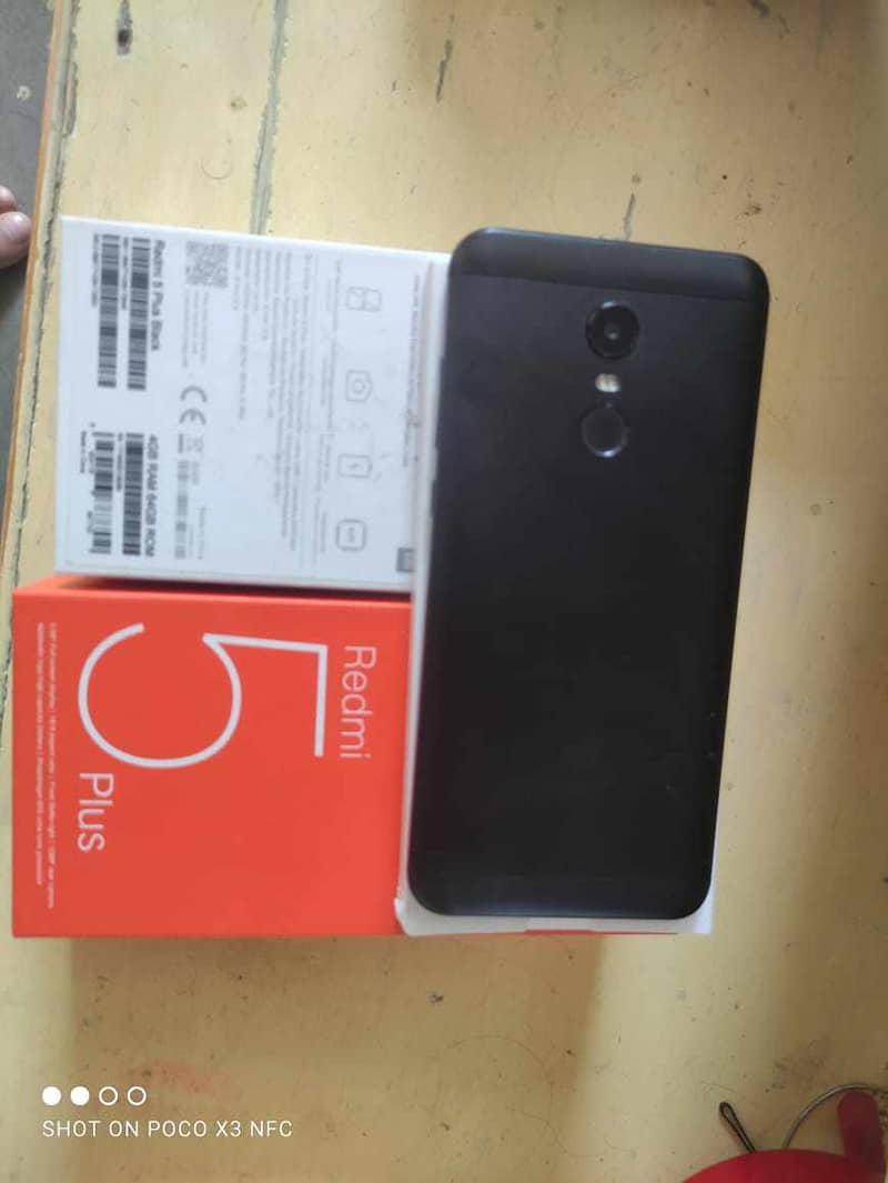 redmi 5 plus 4 gb ram 64 gb rom good condition 2