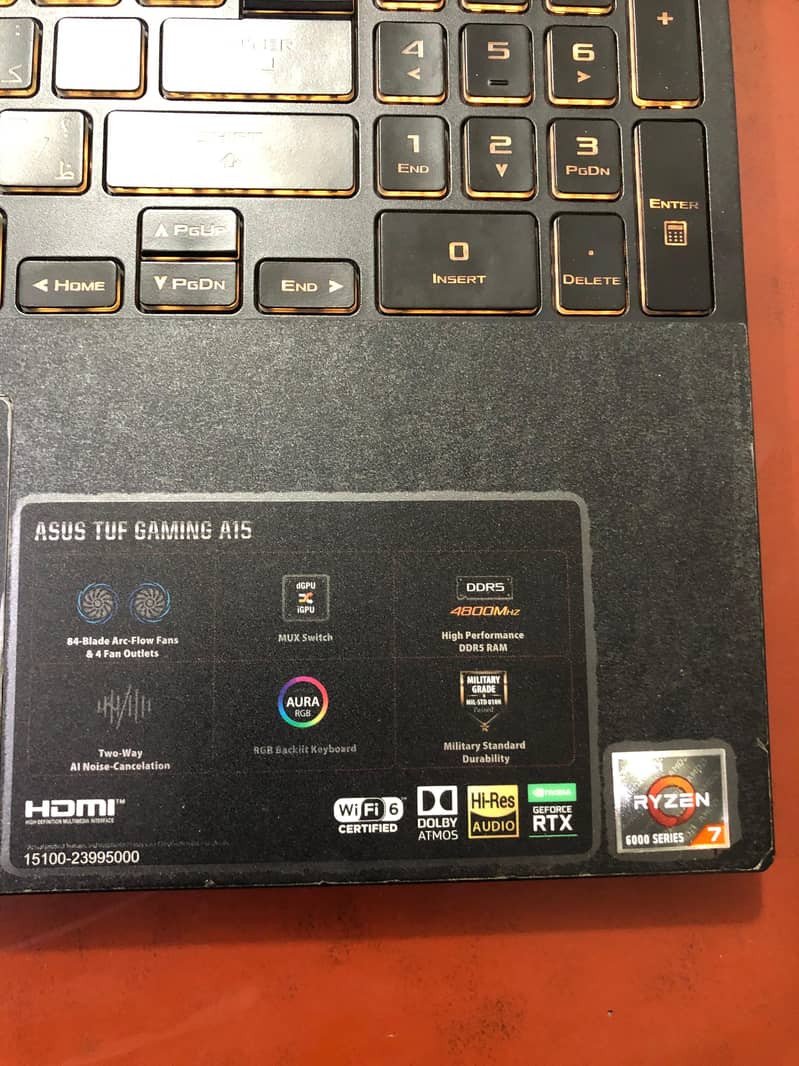 Asus Tuf Gaming A15 - FA507RE-HN052W 5