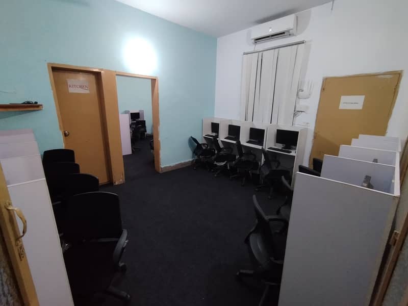 Fully Furnished office for Call Center near Ramada Hotel 5