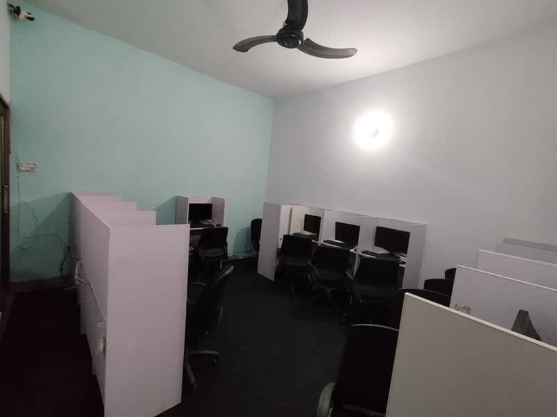 Fully Furnished office for Call Center near Ramada Hotel 8