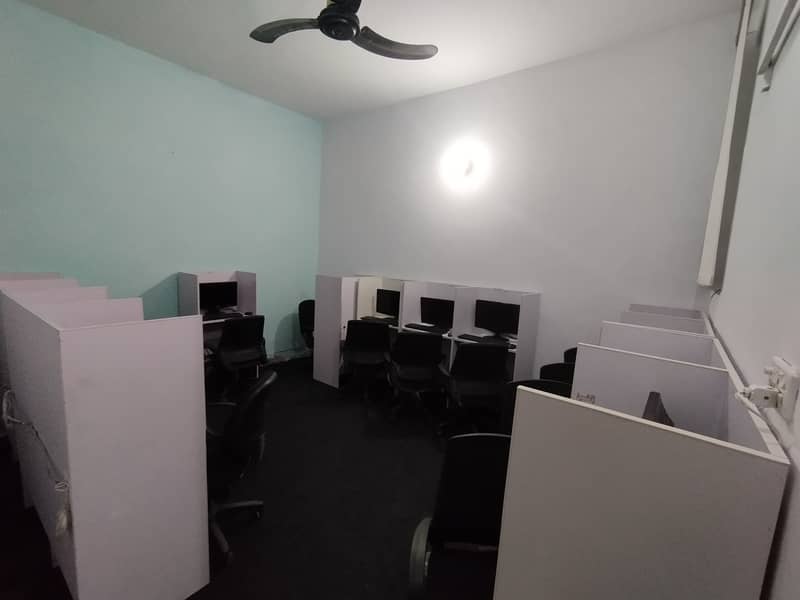 Fully Furnished office for Call Center near Ramada Hotel 9