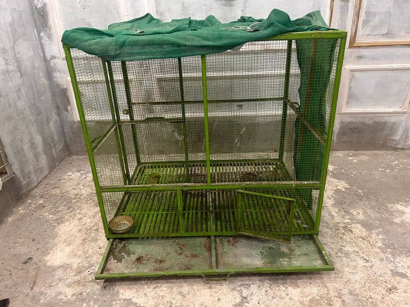 cage for birds raw parrot gray macaow 2