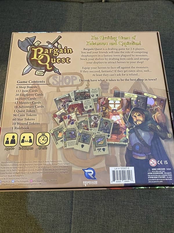 Bargain Quest - Core game | Board game. 2