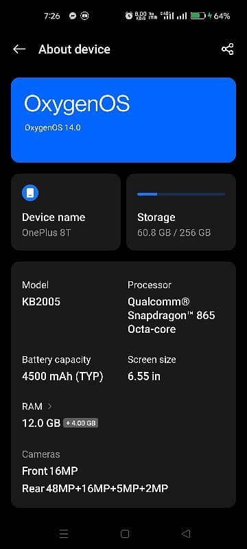 one plus 8t 12/256 1