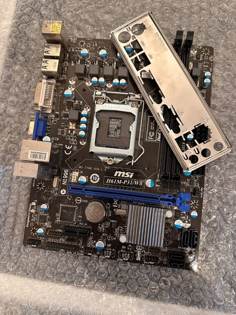 I7 3770 With MSI Motherboard - 3rd Gen Package, Read Description 3