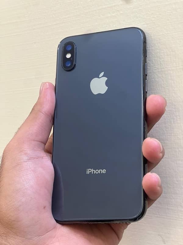 iphone x 64gb pta approved all ok sale and exchnge 1