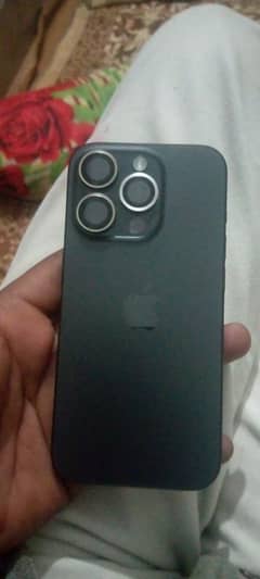 iphone 15 pro good condition box hai per out of country hai