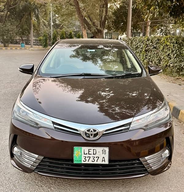 Toyota Corolla Altis 1.8 cruistronic 2018 2