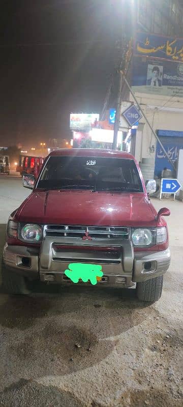 Mitsubishi Pajero 1986 body change GDI 1998 3