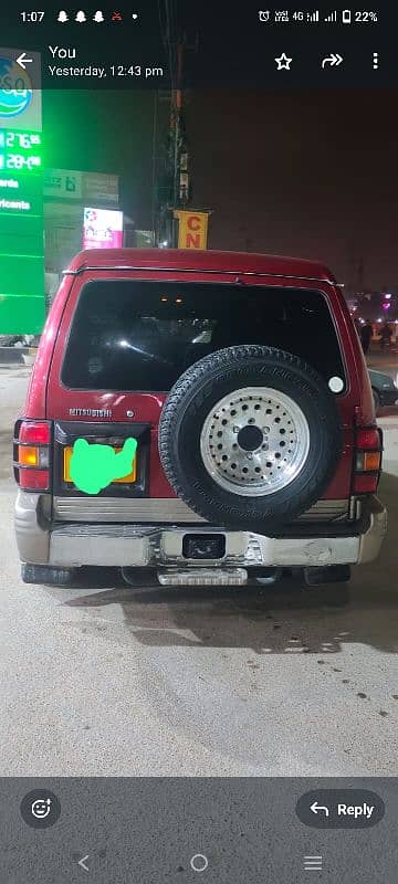 Mitsubishi Pajero 1986 body change GDI 1998 6