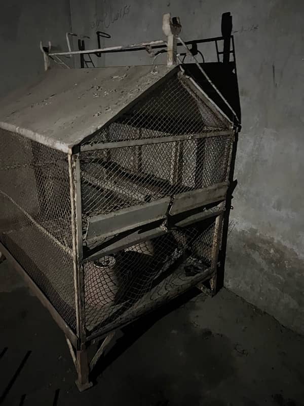 Cage / Birds cage / Hens Cage / Pinjra / Iron Cage / پرندوں کا پنجرا 13