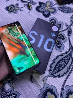 Samsung s10 plus DUAL PTA APPROVED with box