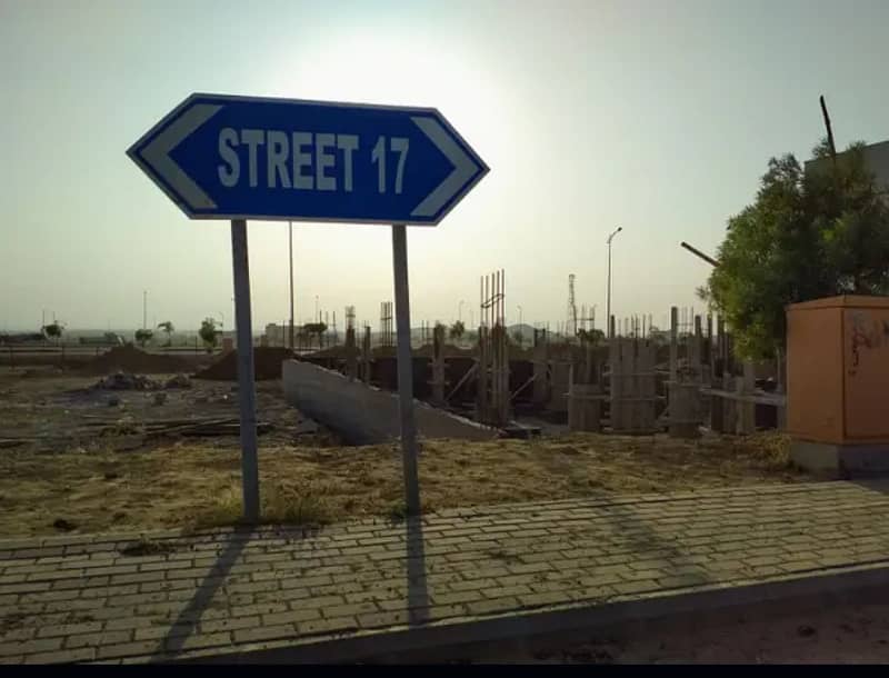 250sq yd plot FOR SALE at Precicnt-16. Easy Access to Jinnah Avenue. Facing Grand Jamia Mosque 5