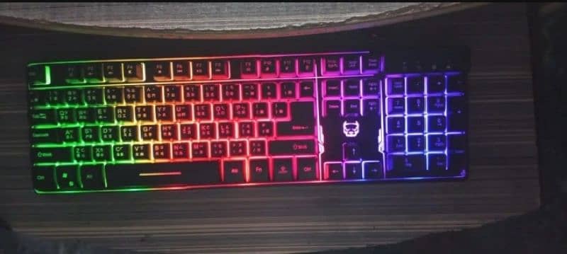 Professional Metal Gaming Keyboard RGB Backlit Mechanical Keyboard 3