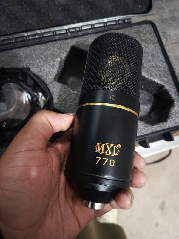 MXL 770 Condenser Microphone New 3