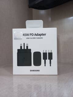 Samsung Original 45 Watt Super Fast Charger 2.0 With C To C Cable