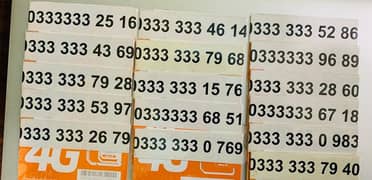 UFONE GOLDEN NUMBER