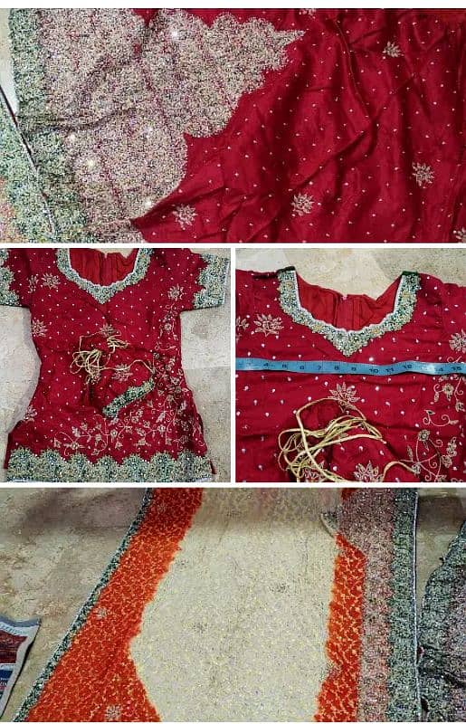 bridal dress sharara 4