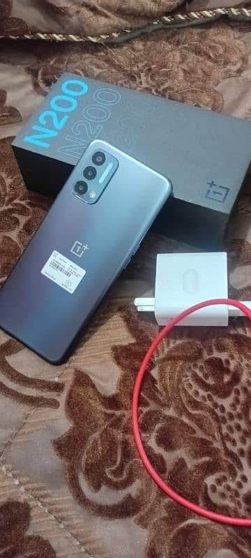 One Plus N200 5G 4+3GB 64Gb PTA Prove brand new mobil 4