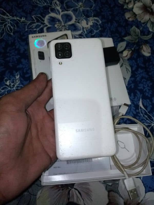 Samsung Galaxy A12 Good condition Good Battery Time Original Phone 4