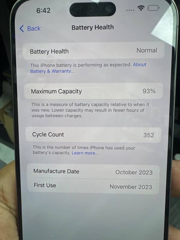 Iphone 15 pro max NON PTA 256GB  HK 1