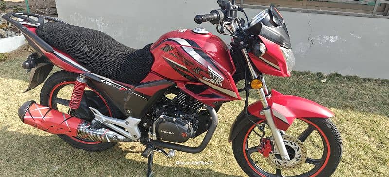 bike Honda 150 perfect bike no work requird red colr whts pr rabta kre 9