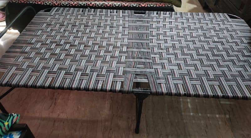 folding charpai in good condition 1