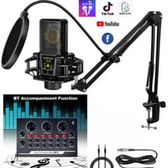 BM900 Mic for youtube recording,voice over singing and live recording