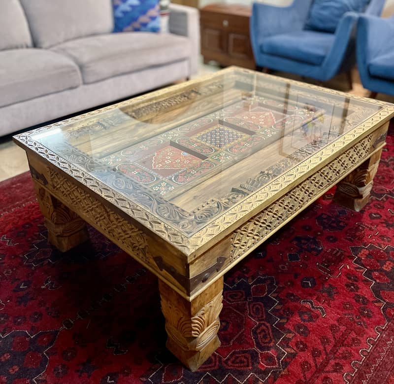 Beautiful Central Asian style coffee table 0