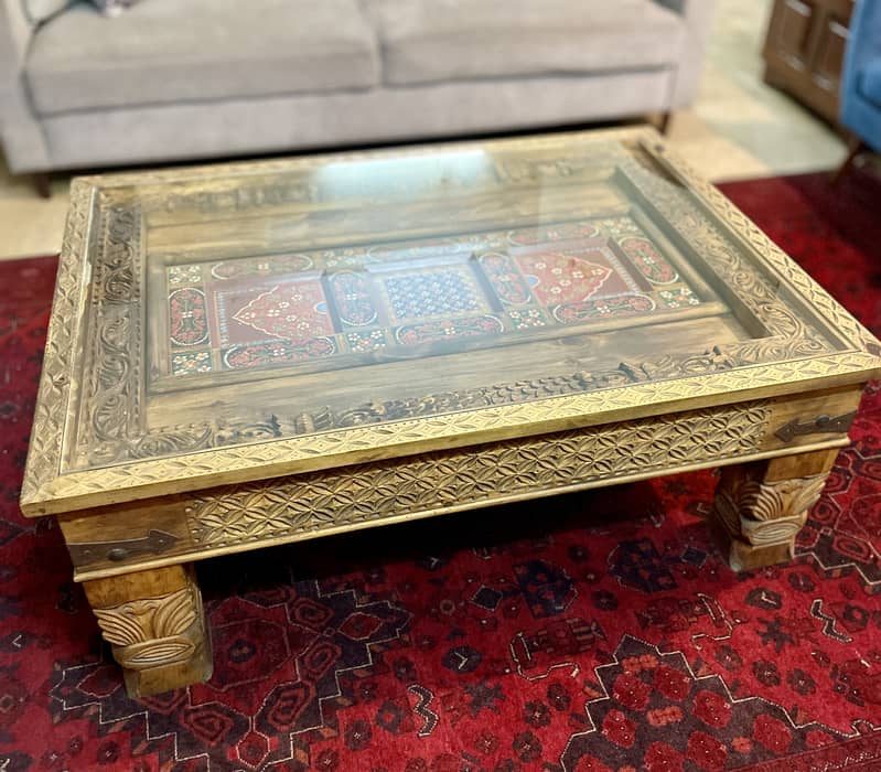 Beautiful Central Asian style coffee table 1