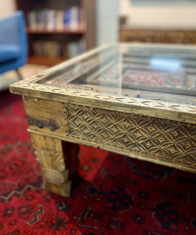 Beautiful Central Asian style coffee table 2